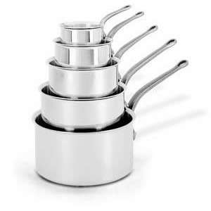   Cuisine Stainless Steel Ultimate Sauce Pan, 3.5 Qts. [World Cuisine