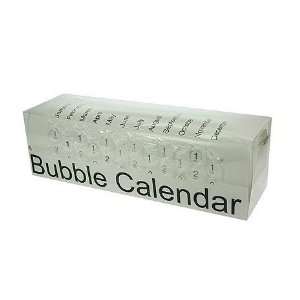  2012 Bubble Calendar a Poster Sized Calendar with a Bubble 