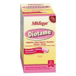  22013 Antacid/Antidiarrheal Diotame Tablets 262mg 250X2 by 