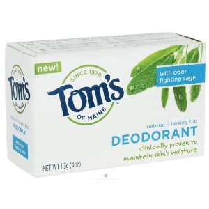  TOMS OF MNE MOI BAR SOAP DEOD Size 4 OZ Health 
