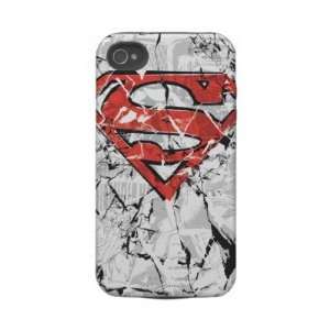  Crumpled Comic Superman Logo Iphone 4 Tough Cases Cell 