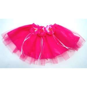  FUCHSIA PETTISKIRT WITH ROSES Toys & Games