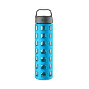  Ello PURE 20 oz Glass Water Bottle with Silicone Sleeve 