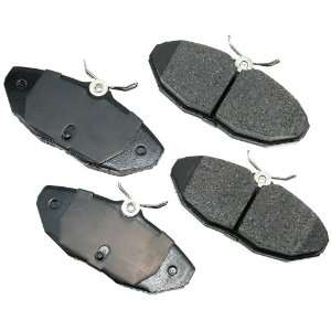  Akebono EUR806 EURO Ultra Premium Ceramic Brake Pad Set 