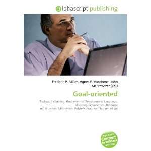  Goal oriented (9786134093880) Books