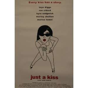  Just a Kiss Movie White Promo Poster