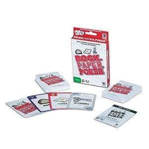  S&S Worldwide Rock Paper Poker Card Game