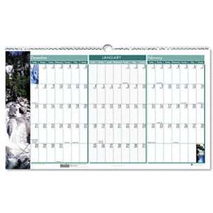  House of DoolittleTM Three Month Format Wall Calendar CALENDAR 