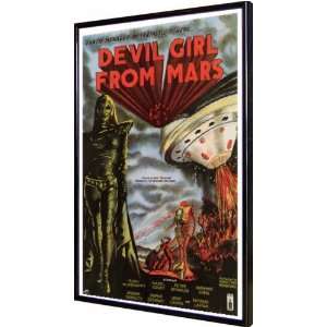  Devil Girl From Mars 11x17 Framed Poster