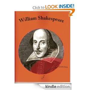 William Shakespeare The Comedy of Erros William Shakespeare, William 