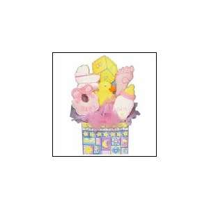 Its A Girl Cookie Bouquet   Bits and Pieces Gift Store  