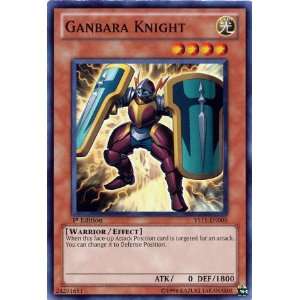 YuGiOh Zexal Dawn of the Xyz Single Card Ganbara Knight YS11 EN006 