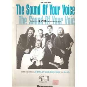  Sheet Music The Sound Of Your Voice 38 Special 125 