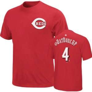   Cincinnati Reds Twitter Name & Number T Shirt
