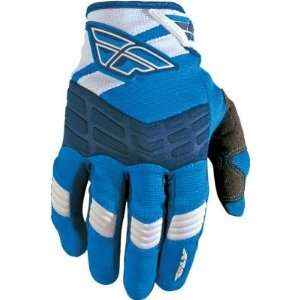 Fly Racing Youth 2012 F 16 Motocross Gloves Blue/Navy Youth XXS 2XS 