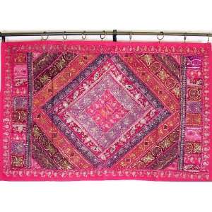  Hot Pink Indian Large Tapestry Wall Room Decor Hanging 