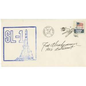  James Abrahamson Autographed Commemorative Philatelic 