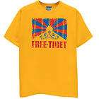 FREE TIBET T Shirt Buddah Dalai Lama karma china PEACE