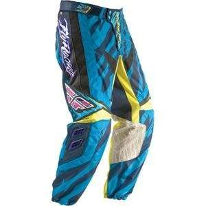    Fly Racing Youth Kinetic Pants   2010   28 Short/Amped Automotive