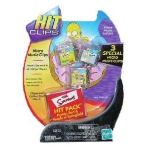  Hit Clips The Simpson Hit Pack Music Clips Toys & Games