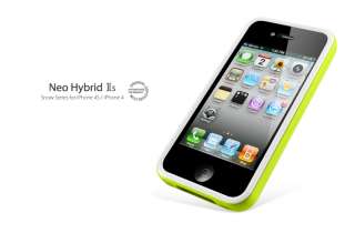SGP Neo Hybrid 2S Snow Series Case [Lime] for Apple iPhone 4 GSM CDMA 