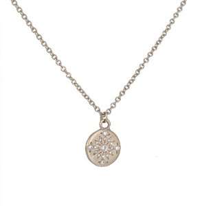  ADEL CHEFRIDI  Shimmer Pendant with Diamonds Necklace 