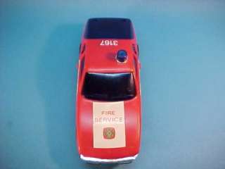 PORSCHE 924 FIRE CHIEF CAR BOXED BTT/OP HONG KONG 70S  