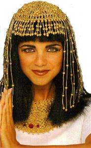 CLEOPATRA Egyptian Nile Queen Womens HEAD DRESS TIARA Costume HEADGEAR 