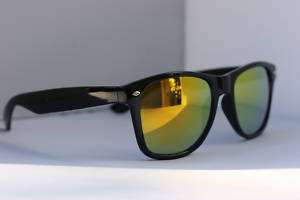 Large Vintage Retro 80s Wayfarer Sunglasses COOL LENS  