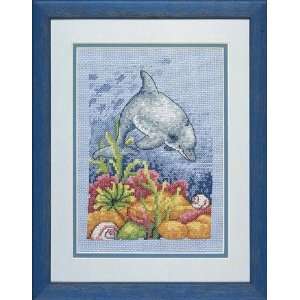  Dolphin   Cross Stitch Kit Arts, Crafts & Sewing