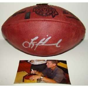 NEW Troy Aikman SIGNED Auth Game SB XXVIII Football   Autographed 