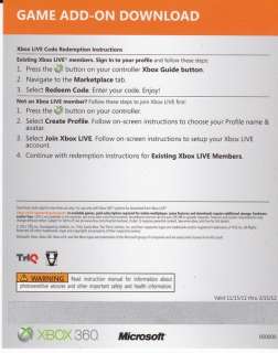 Saints Row The Third PROFESSOR GENKI DLC  code for XBOX 360 