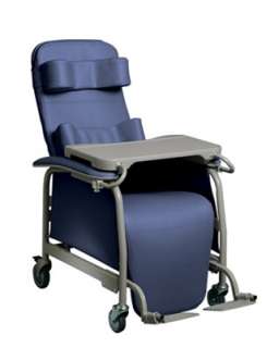 Lumex 565G Preferred Care Recliner Geri Chair Imp Blue  