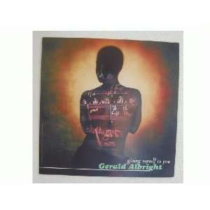  Gerald Albright Poster Flat 2 sided 