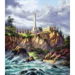  Rudi Reichardt Alcatraz Lighthouse 550Pc Jigsaw Puzzle 