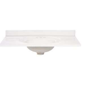  Sink Solid White 36x19   S3719spw   Imperial Marble Corp 