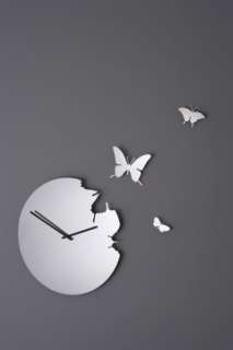 Reloj de pared moderno de mariposa de Diamantini y de Domeniconi 