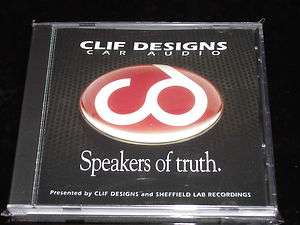 SHEFFIELD LAB   CLIF DESIGNS DEMO D   Speakers of truth  