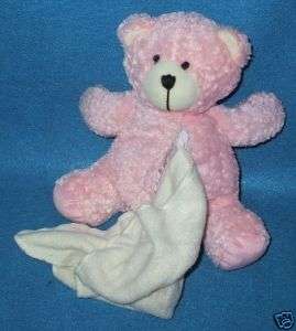 Pink Stephen Sitting Teddy Bear With Blanket In Belly  