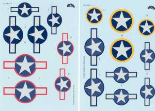 Zotz Decals 1/48 B 17F FLYING FORTRESS HEAVENLY BODIES  