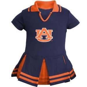 Auburn Tigers Navy Blue Infant Cheer Dress  Sports 