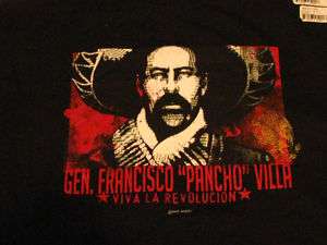 Gen. Francisco Pancho Villa Viva La Revolucion Tshirt  