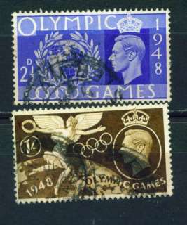United Kingdom London Olympic Games 1948 stamps  