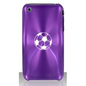  Apple iPhone 3G 3GS Purple C244 Aluminum Metal Back Case 