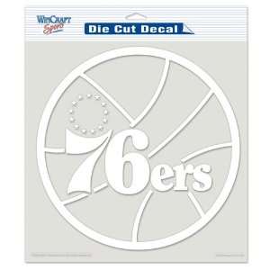  NBA Philadelphia 76ers 8 X 8 Die Cut Decal Sports 