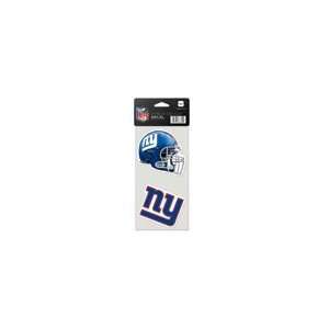  NFL New York Giants Decal Set of 2