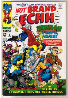   not brand echh 8 publisher marvel comics art by featuring stories
