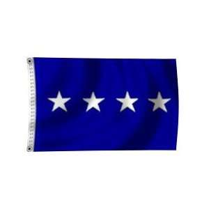  Air Force Officers Flag 3X5 Foot 4 Star General Nylon 