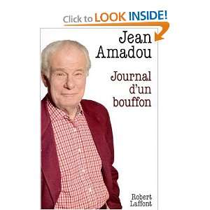  Journal dun bouffon Jean Amadou Books
