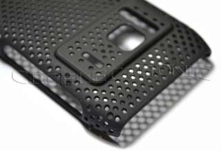 New Black color Perforated case meshcover for Nokia N8  